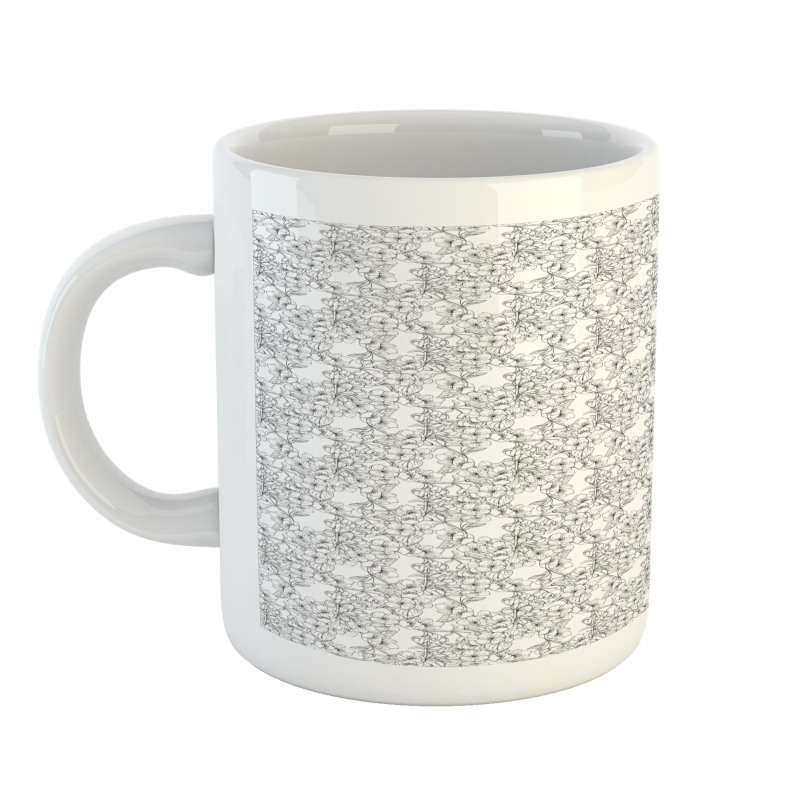 Floral Blossoming Branches Mug