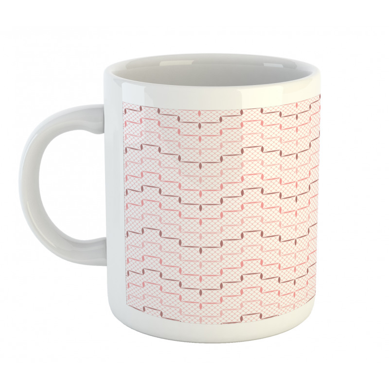 Lattice Simple Motifs Mug