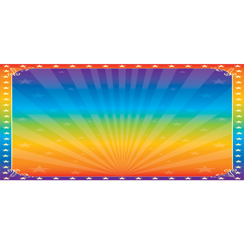 Retro Rainbow Colored Frame Mug