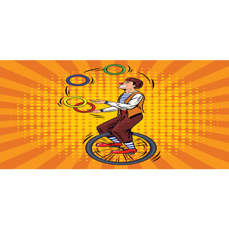 Disc Juggler Man on Unicycle Mug