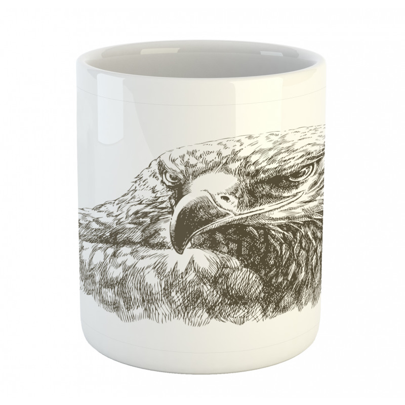 Eagle Wildlife Art Mug