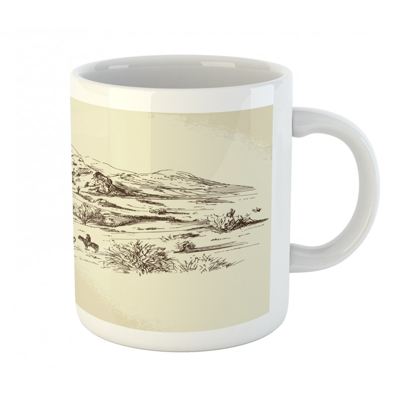 Wild West Cowboys Mug