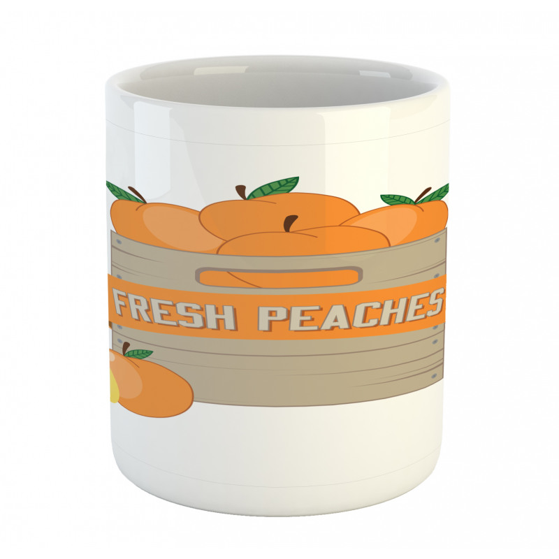 Fresh Ripe Fruits in a Box Mug