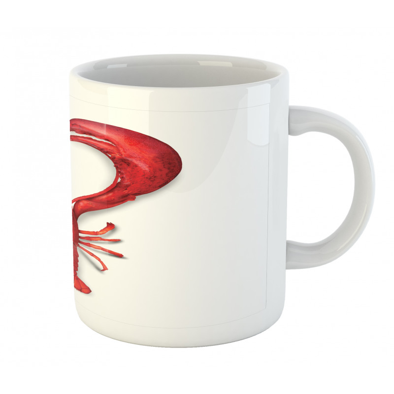 Seafood Lobster Heart Mug