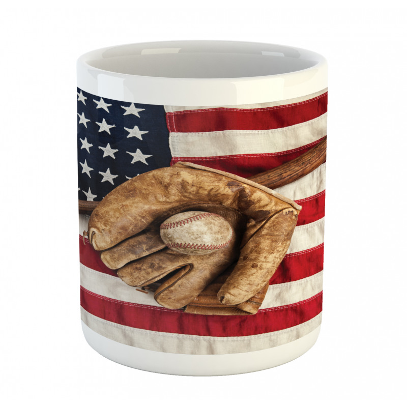 Grunge Baseball Mug