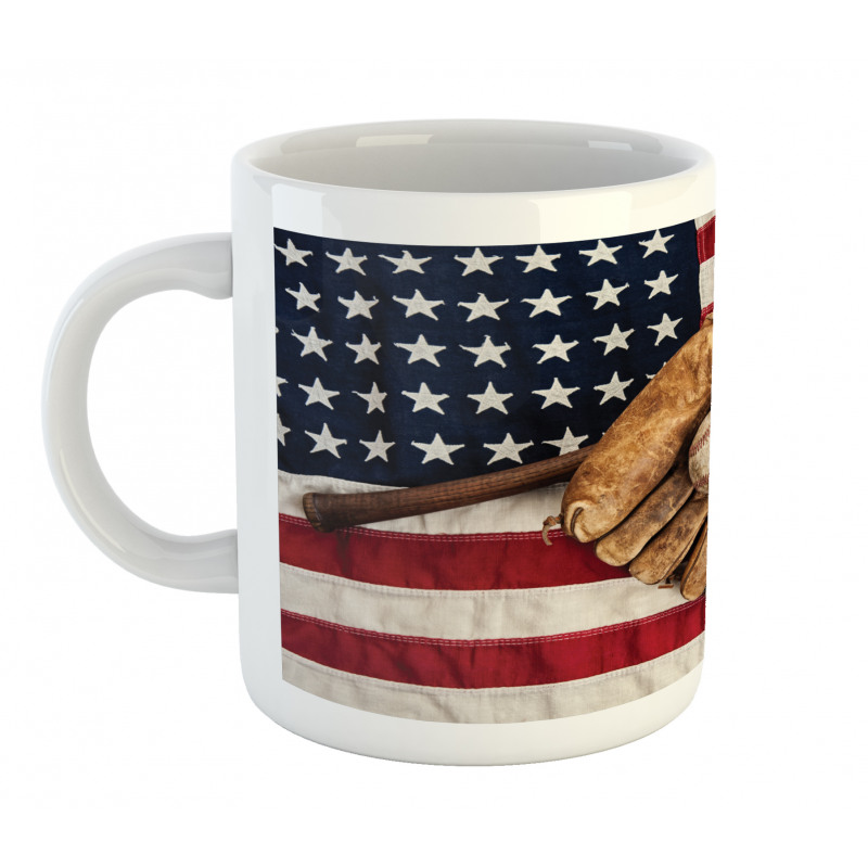 Grunge Baseball Mug