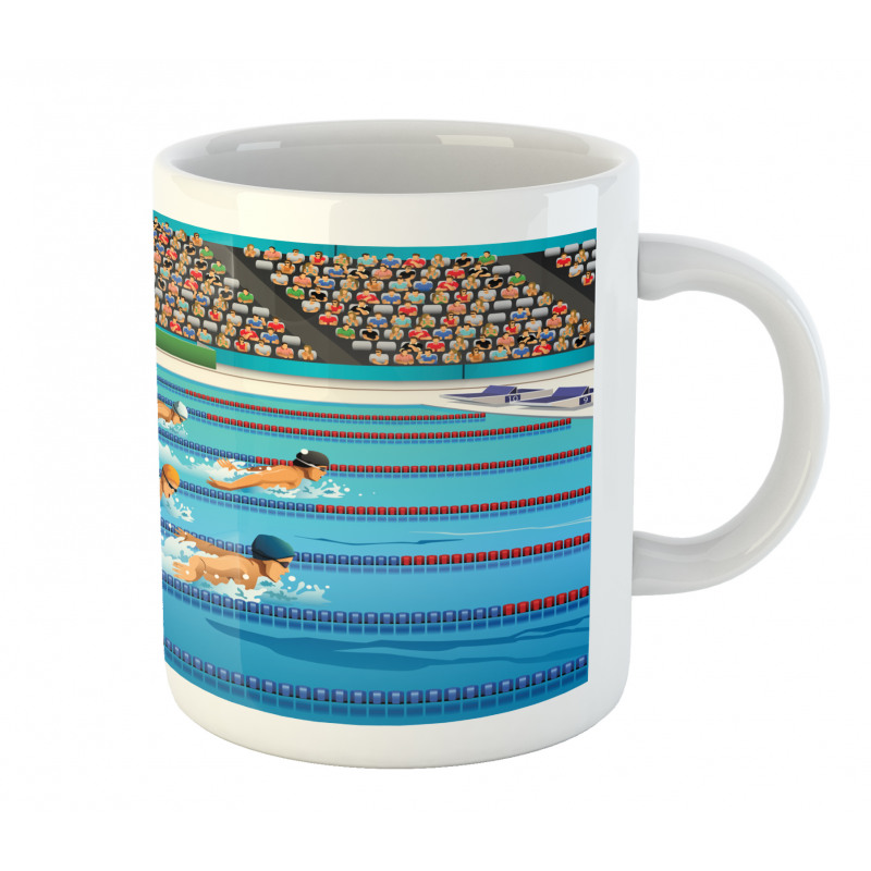 Olympics Swimming Race Mug