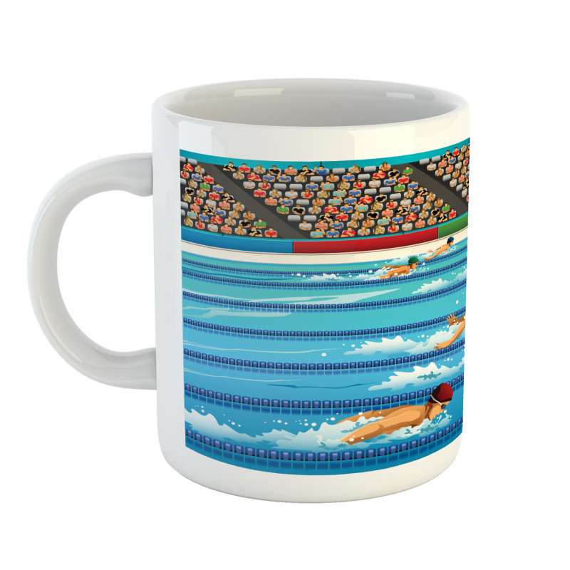 Olympics Swimming Race Mug