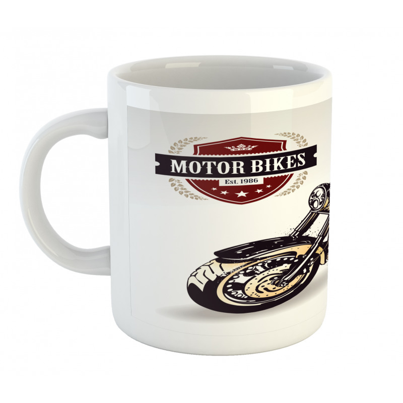Old Classic Motorcycle Mug