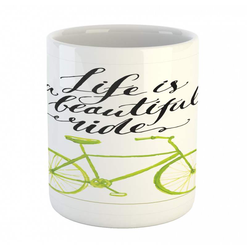Life is a Bike Ride Mug