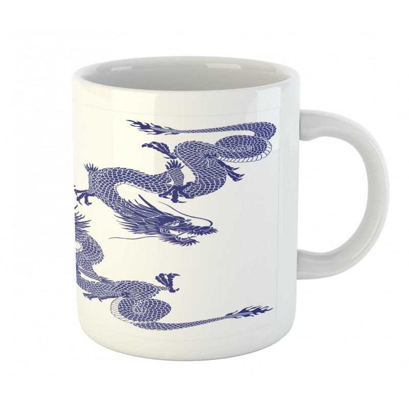 Japanese Dragons Mythical Mug