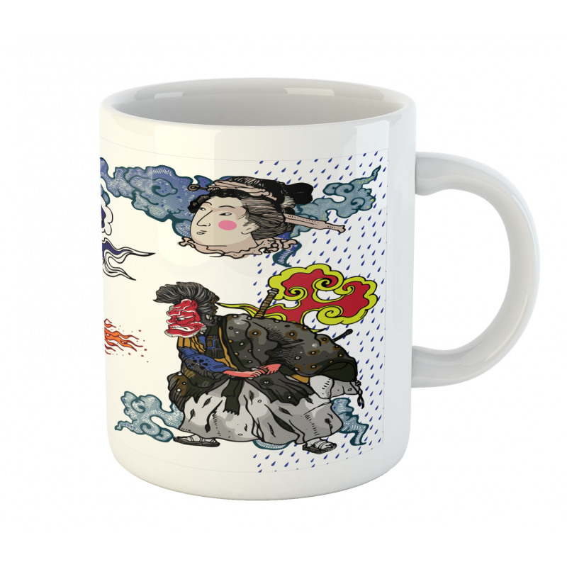 Manga Style Dragon Mug