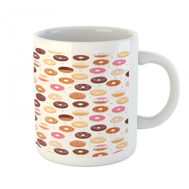 Colorful Yummy Donuts Mug