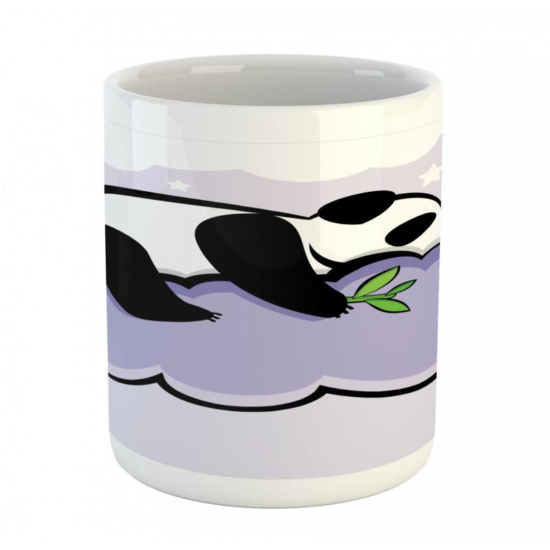 Sleeping Panda on Cloud Mug