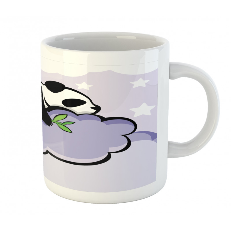 Sleeping Panda on Cloud Mug