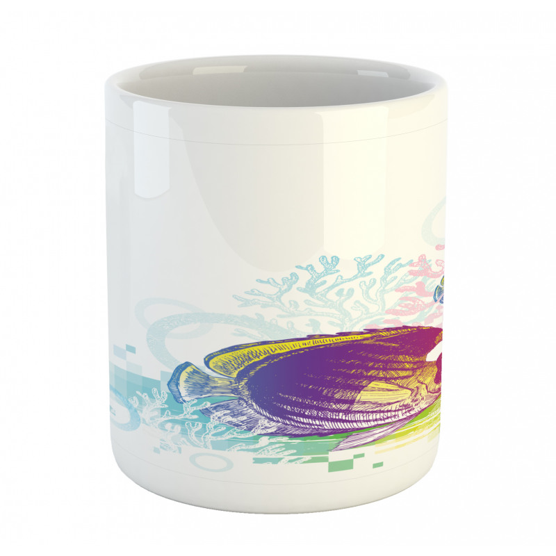 Fish Sea Theme Mug