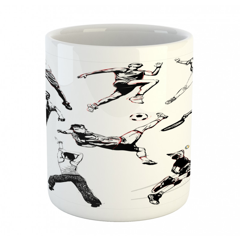 Various Sports Athletes Mug