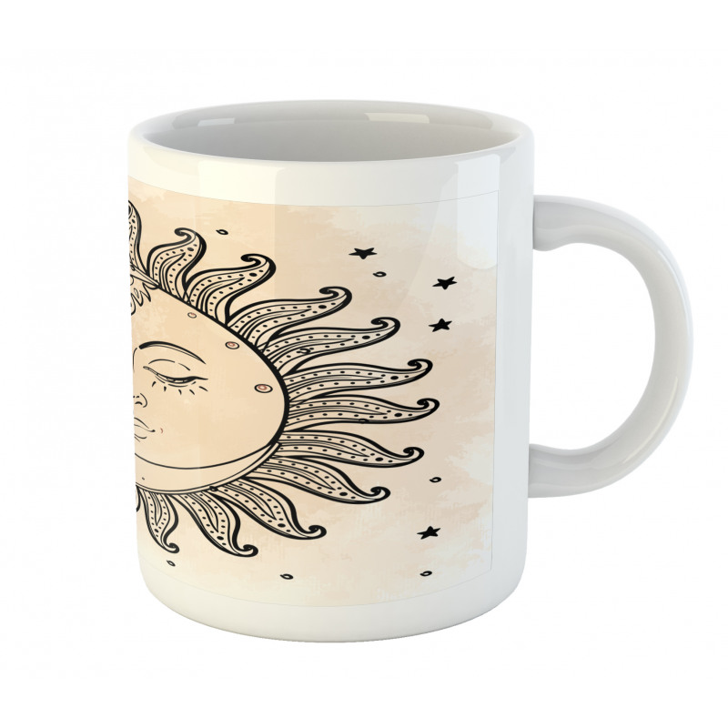 Sun and Moon Mystical Mug