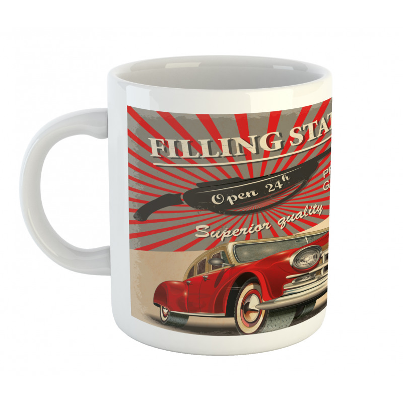 Retro Poster Effect Mug