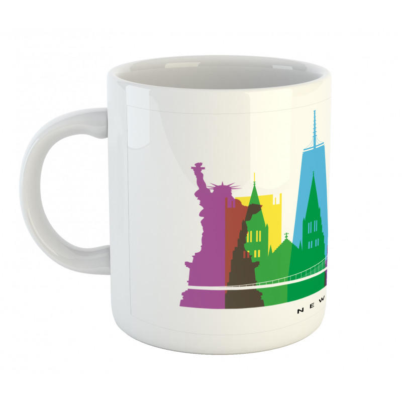 New York Landmarks Mug