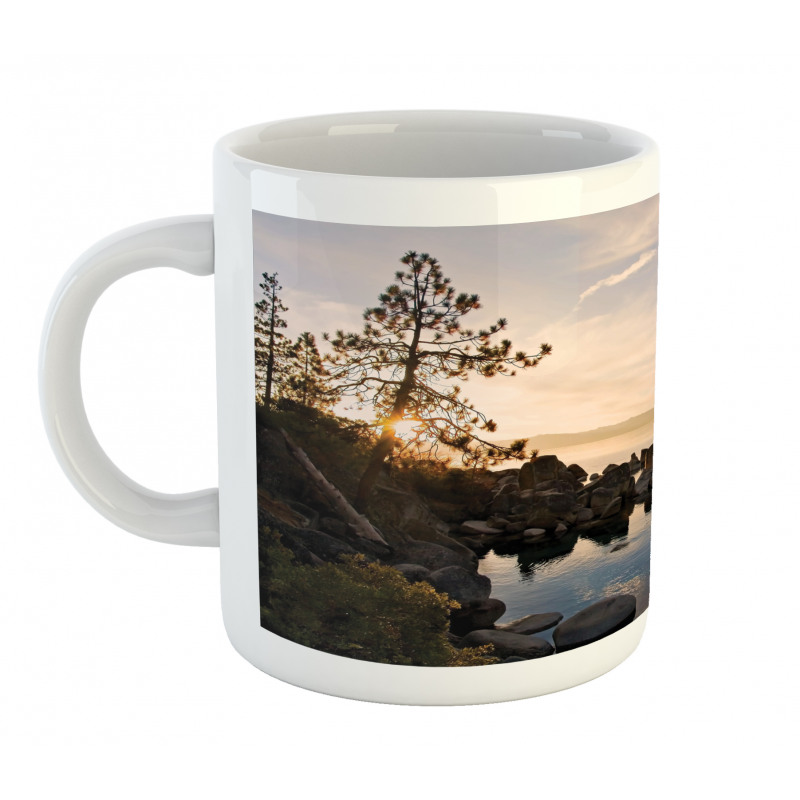 Lake Tahoe at Sunset Mug