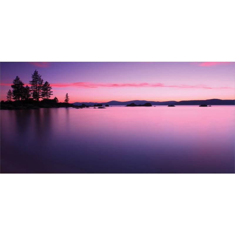 Hazy Calm Lake Tahoe Mug