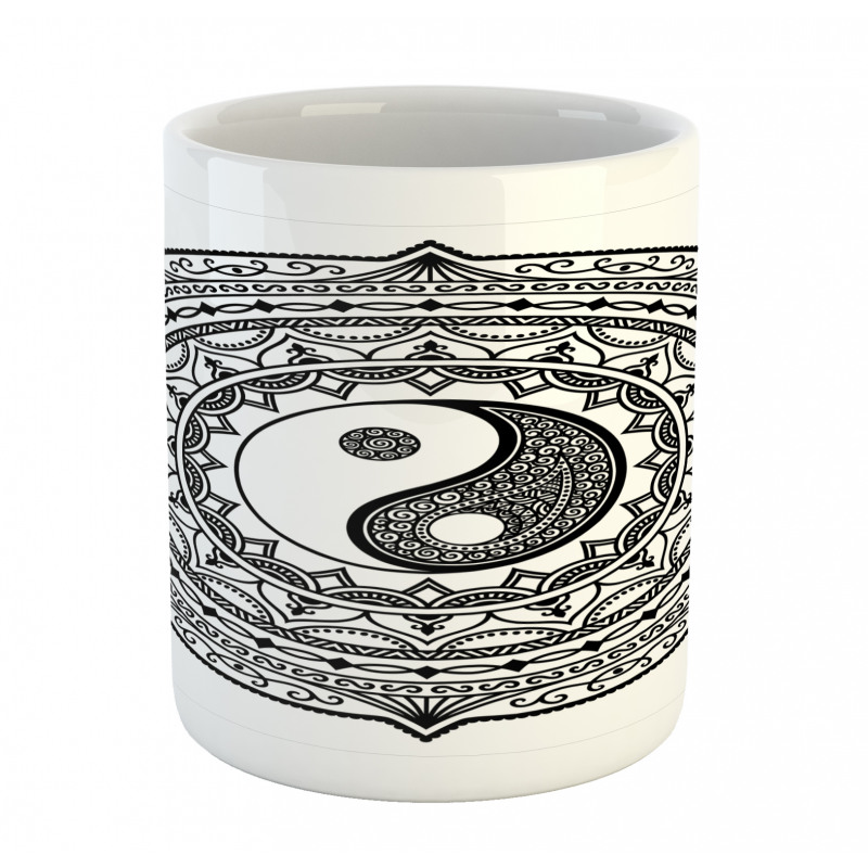 Ying Yang Asian Mug