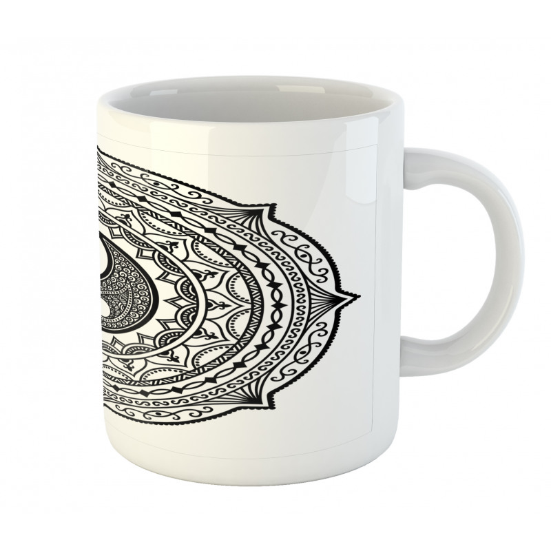 Ying Yang Asian Mug