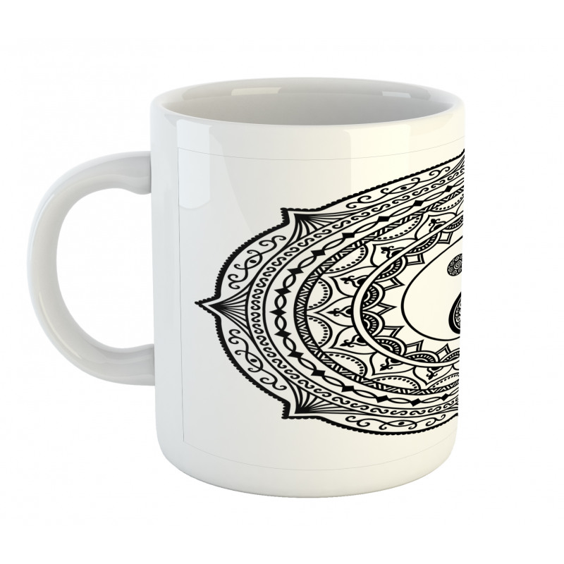 Ying Yang Asian Mug