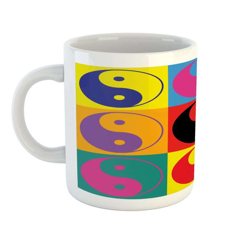 Ying Yang Hippie Mug