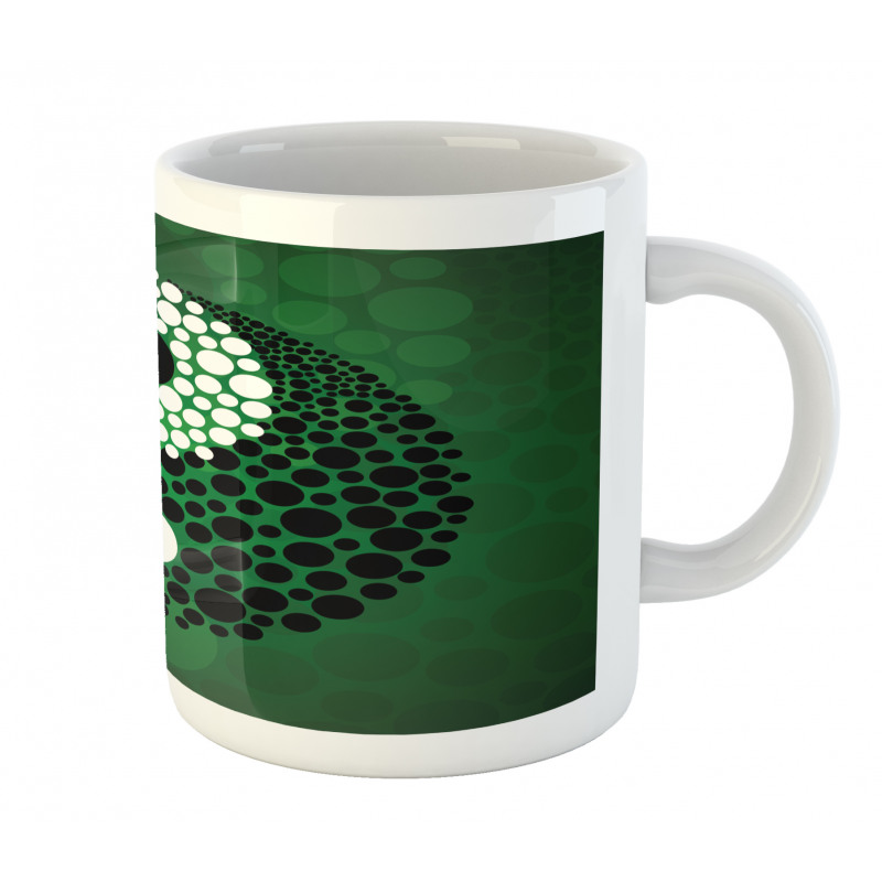 Ying Yang Green Harmony Mug