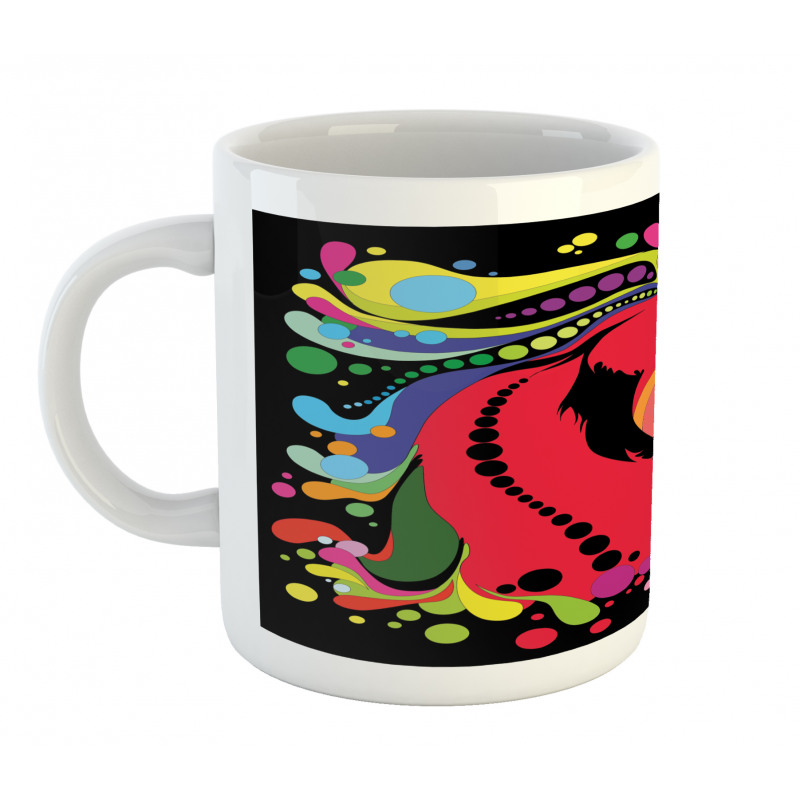 Futuristic Rainbow Mug
