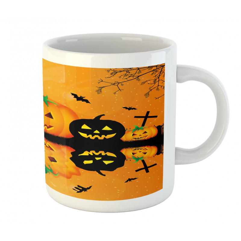 Scary Pumpkin Mug