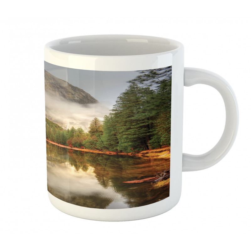 River in Morning View Mug