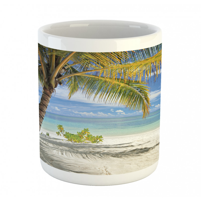 Palm Trees Coastline Mug