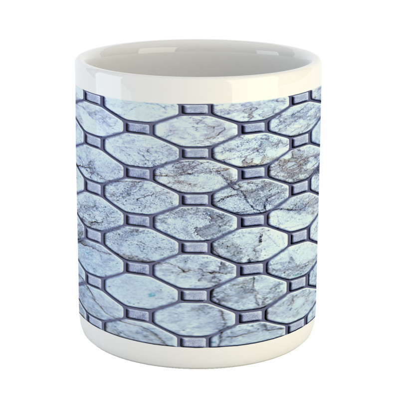 Retro Marble Mosaic Mug