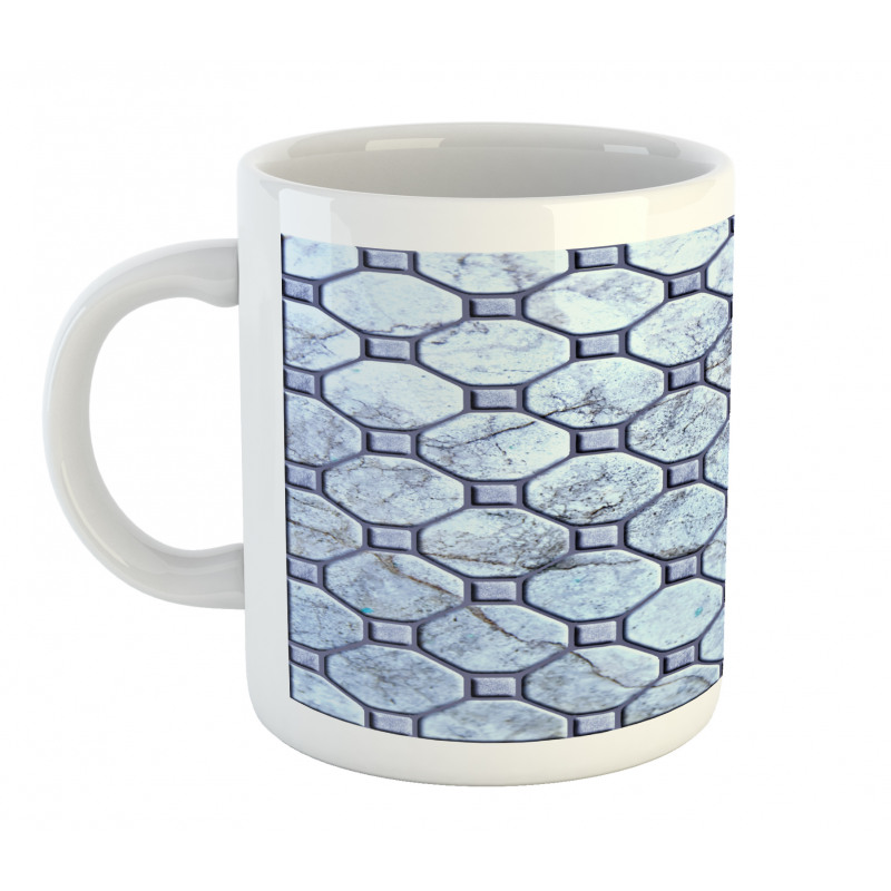 Retro Marble Mosaic Mug