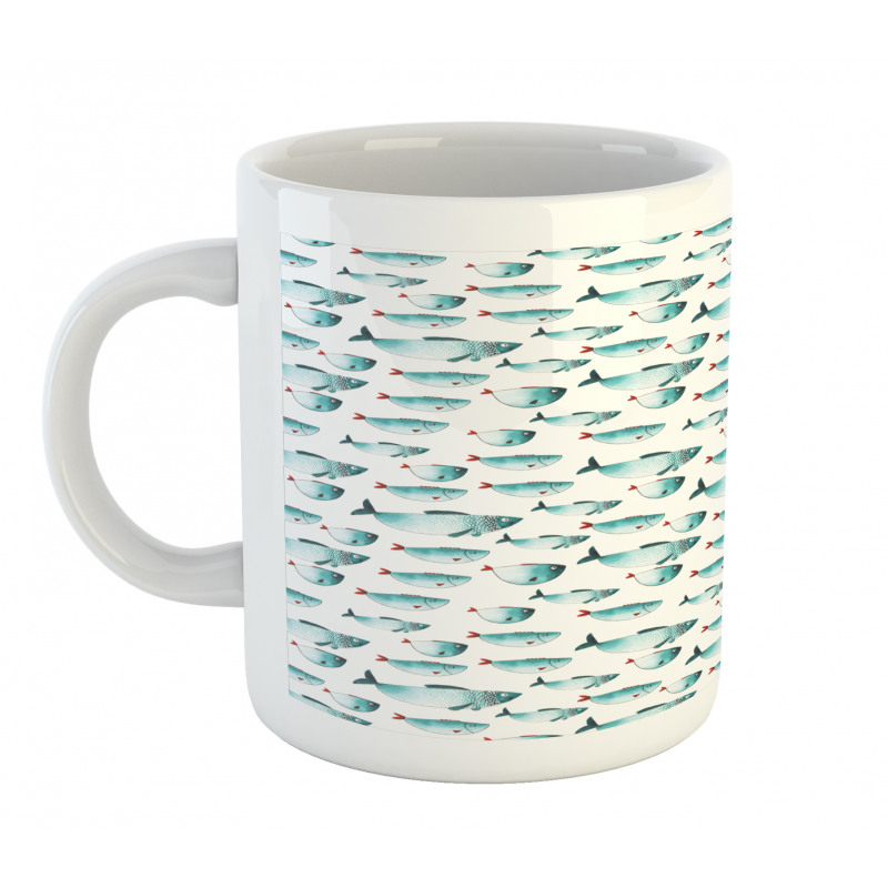 Watercolor Marine Animal Mug