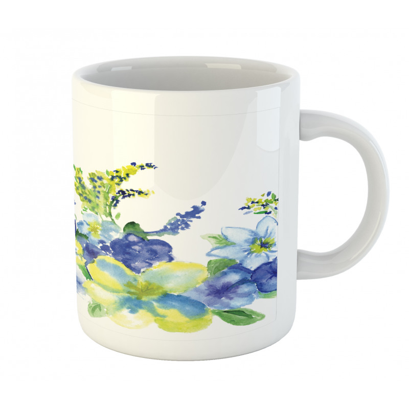Watercolor Flower Mug