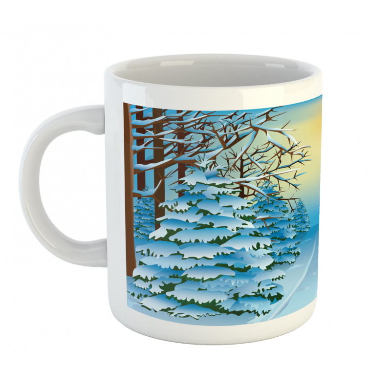 Cartoon Landscape Mug