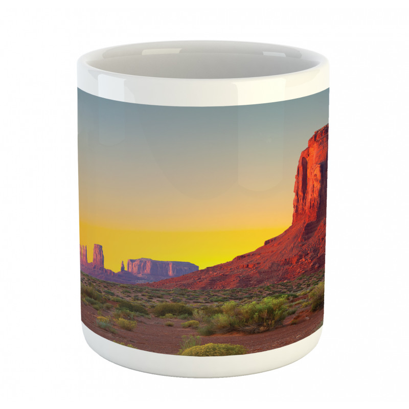 Sunset at Valley Nature Mug