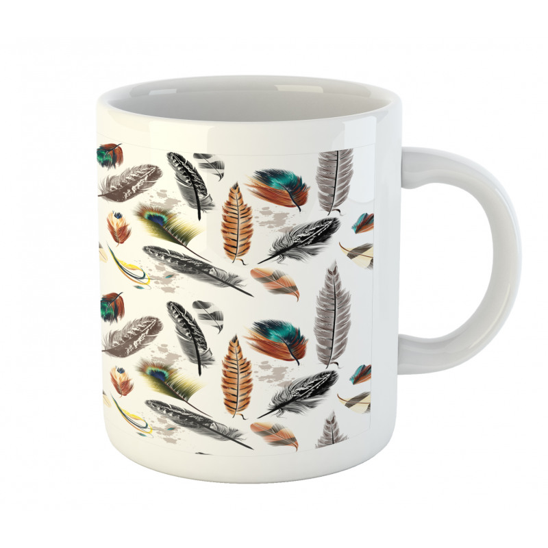 Vivid Feathers Vivid Art Mug