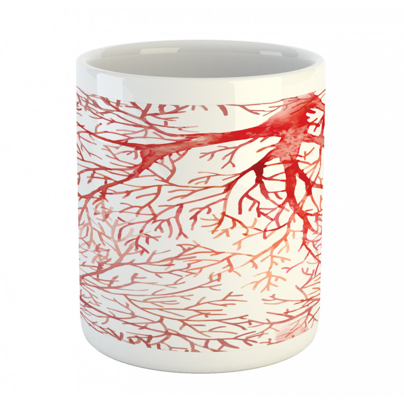 Watercolor Branchs Fall Mug