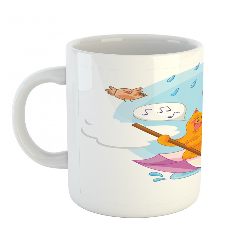 Cartoon Animal Kids Birds Mug