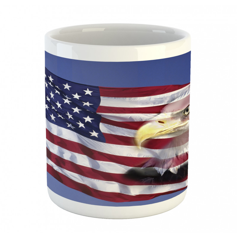 Bless America Flag Mug