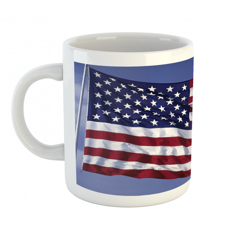 Bless America Flag Mug