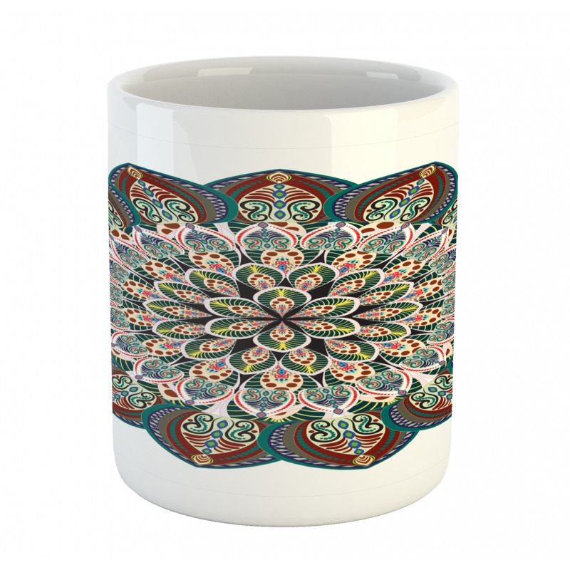 Mandala Asian Mug
