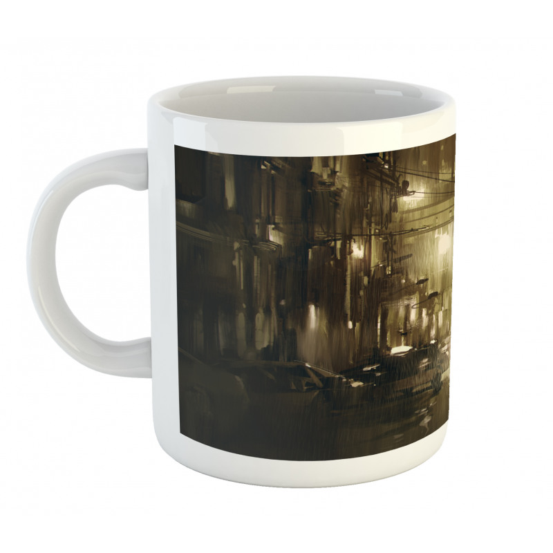 Romantic View Rainy Day Mug