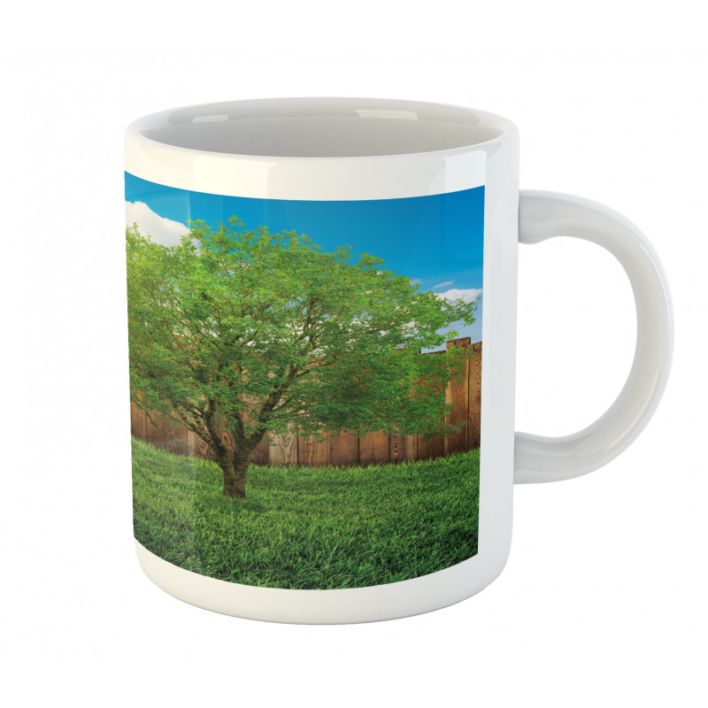Life Tree Yard Field Mug