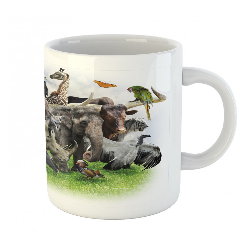 Wild Safari Animals Mug